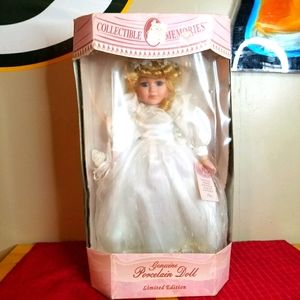Genuine Porcelain doll Limited Edition